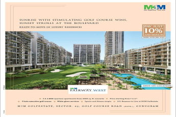 M3M Fairway West ready to move-in luxury residences in Gugaon